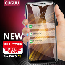 Load image into Gallery viewer, For Xiaomi Pocophone F1 Tempered Glass Film For Pocophone F1 Screen Protector Full Cover Protective Glass For Xiaomi Poco F1